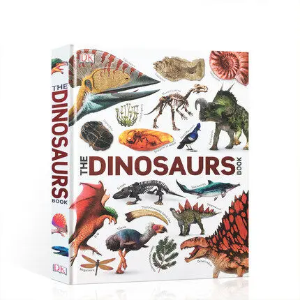 

The Dinosaurs Book DK Full Color Open Hardcover Of Picture Books