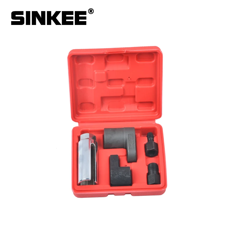 5pcs Oxygen Vacuum Sensor 22mm Remove Socket Set Kit Thread Chasers