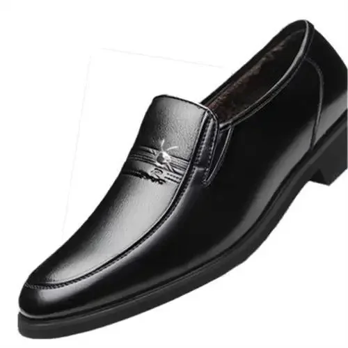 Winter black fleece-lined