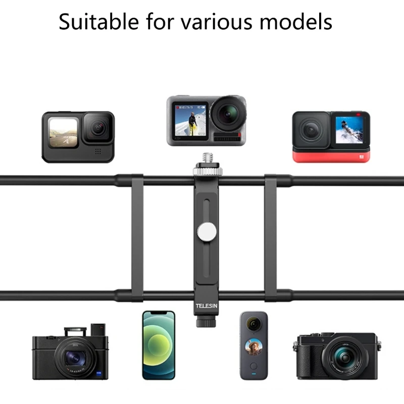 Camera Fence Mount Holder Racks for Insta360 Camera for Record Baseball or Softball Game Phone Fence Mount Hook K1KF