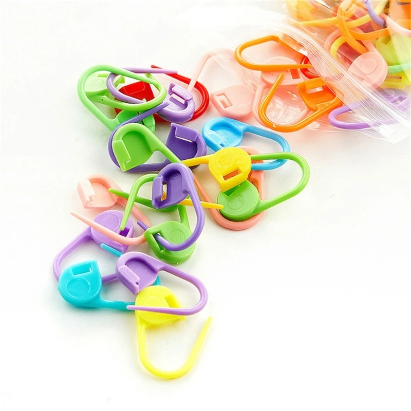 1000Pcs Stitch Markers for Knitting Plastic Colorful Durable Knit