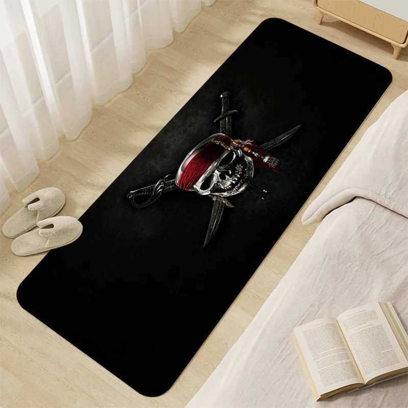 

Skull Art Foot Mat House Interior Entrance Mat Anti Slip Carpet for Bedroom Custom Living Room Bathroom Rug Home Decorations