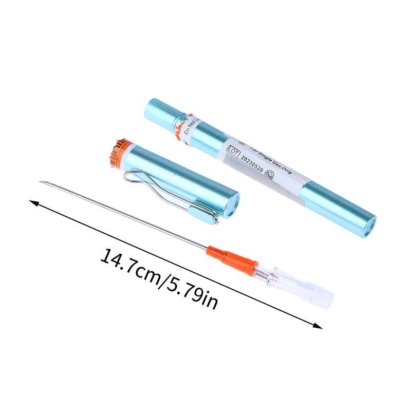 1set First Aid Kit Tension Pneumothorax Thoracic Medical Needle