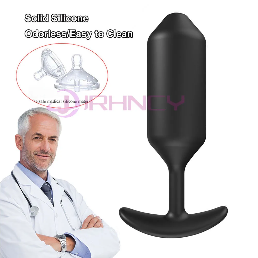 Unisex 10 Frequency Vibrator Butt Plug with USB Charging