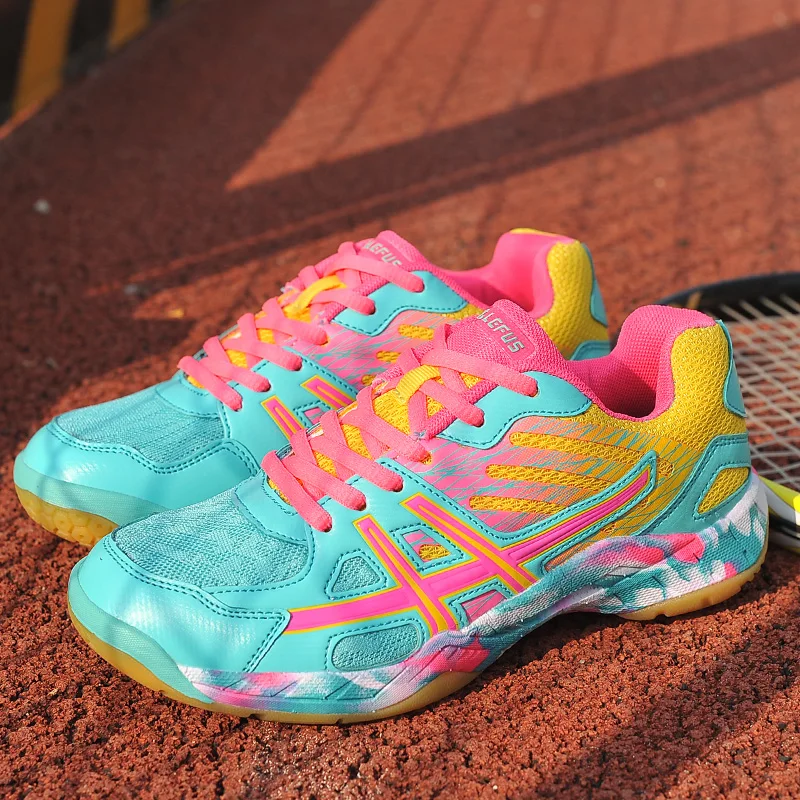

Breathable Badminton Shoes Kids Light Weight Badminton Sneakers Boys Girls Comfortable Tennis Shoes Child Tennis Sneakers