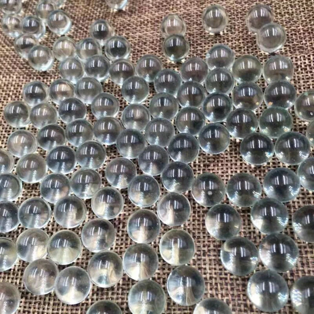 Bouncing Ball Solid Marble Machine Beads Round Marble Beads Transparent Ball Clear Glass Marbles Glass Ball Glass Marbles