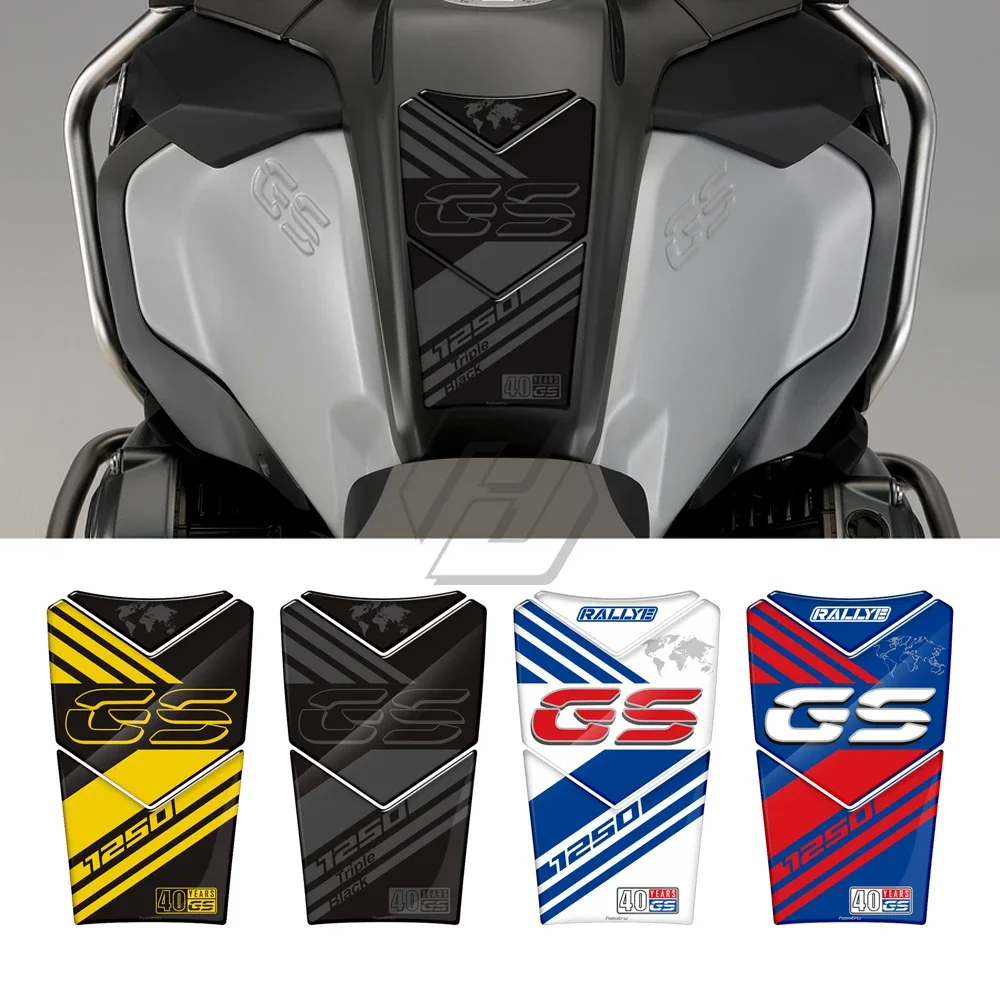 R1250GS Motorcycle Emblem Stickers Tank Pad Fuel Protector Decals For R1250GS Adventure 40 Years GS Triple Black From 2019 why draw 500 years of drawings and watercolors from bowdoin college