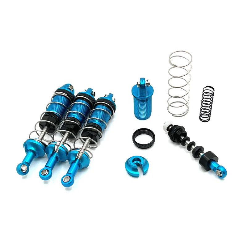 MJX 16207 16208 16209 16210 H6 RC Car Parts Metal Upgrade Front and Rear Hydraulic Shock Absorbers