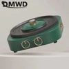 Household Frying Pan Electric Smokeless Grill Hot Pot Barbecue Baking Machine Meat Bakeware BBQ Tool Double Knob Control 220V 6