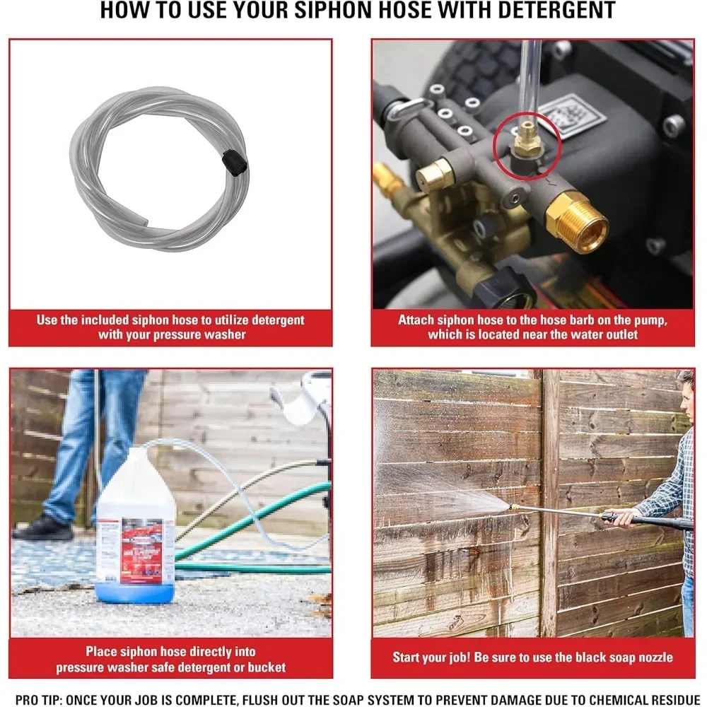 cleaning 4400 psi gas pressure washer, 4.0 gpm power washer for commercial use, crx engine, 50-foot steel-braided hose, powersh