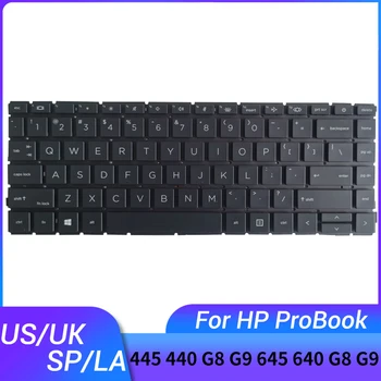 NUOVA tastiera del computer portatile US/UK/Spagnolo/Latin PER HP ProBook 445 440 G8 G9 645 640 G8 per EliteBook 645 640 G9 retroilluminazione