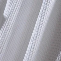 AHSNME Custom Logo Bathrobe Soft Waffle Customized Bathrobes for Beauty Clinic Monogram Anniversary Gift 5