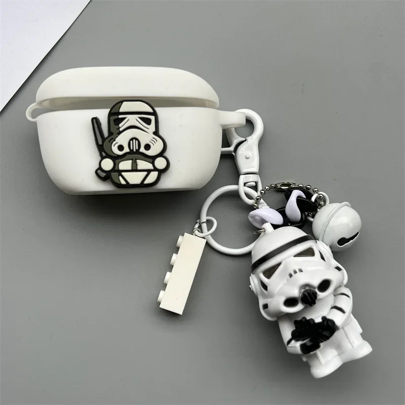 Cartoon Silicone Soft Protective Keychain Case