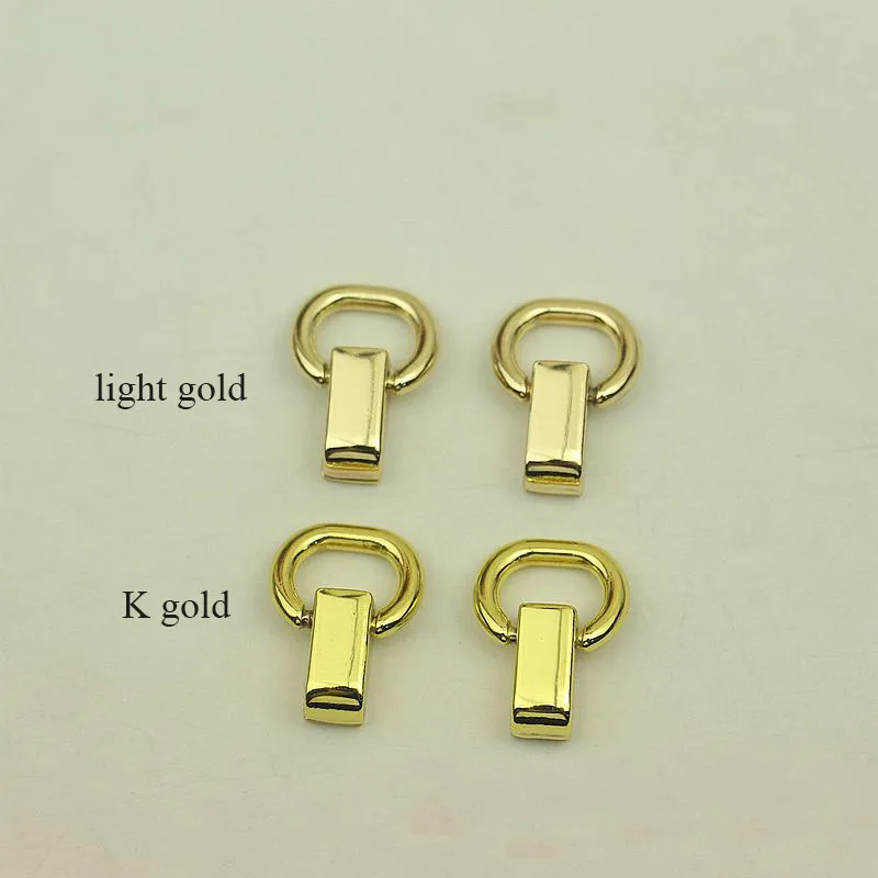 30Pcs 11mm Bag Hang Ear Strap Side Ring Buckle Nailing Screws Loop Hook Chain Clip Clamp Pendant Rivet Clasp Accessory
