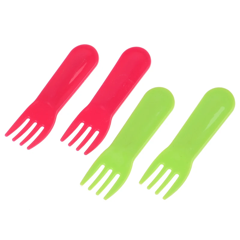 Description Picture 5 of item10pc Fruit Fork Mini Cartoon Children Cutlery Snack Cake Dessert Food Fruit Pick Toothpick Bento Lunches Party Decor