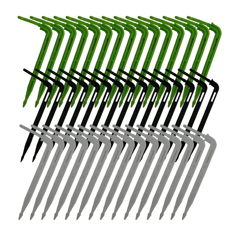

40/20pcs Bend Arrow Dripper Garden Micro Drip Irrigation Kit Arrow Drip Emitter for 3/5mm Hose Greehouse Watering Saving Fitting