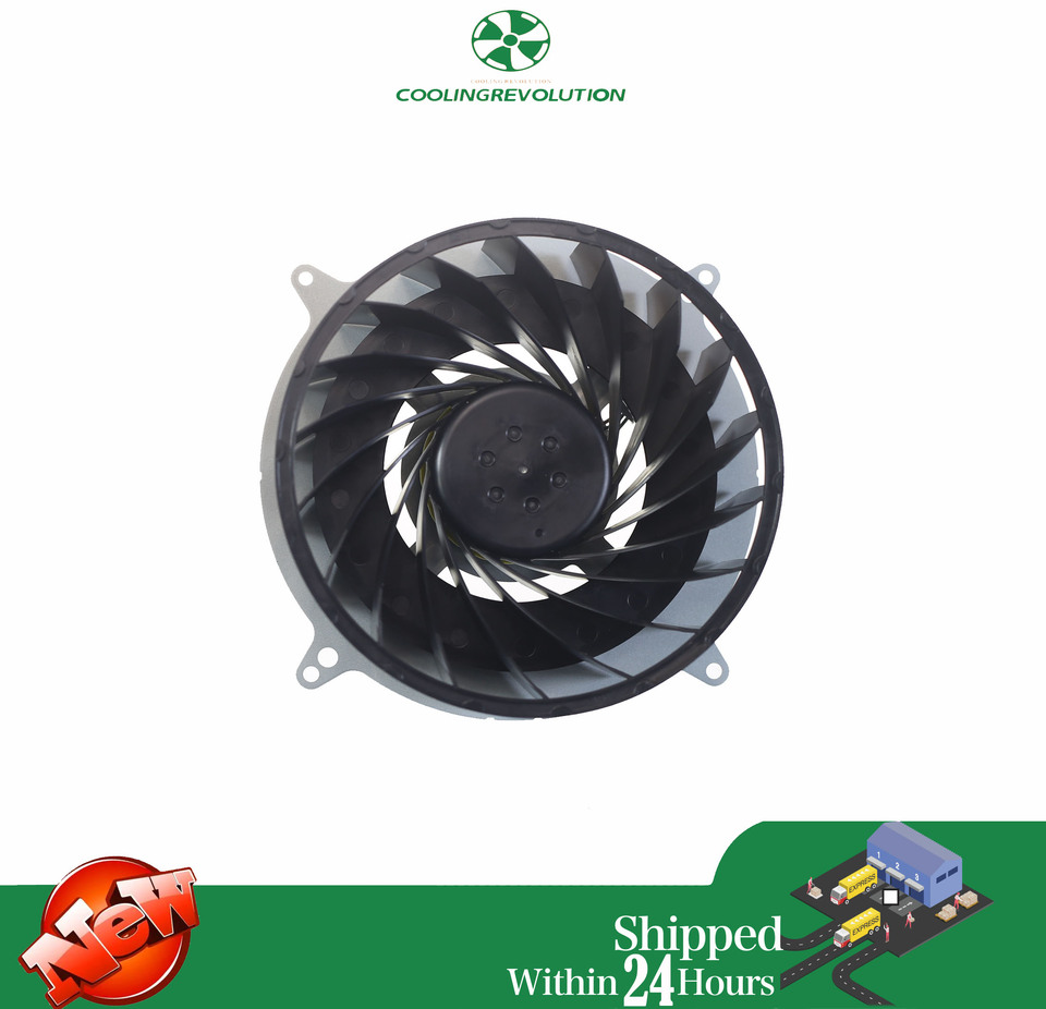 Internal Cooling Fan Replacement 12047GS-12N-WB-0 DC12V 2.0A for Sony PlayStation 5 PS5 18 blades 3548RPM