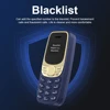 SERVO BM35 Mini Mobile Phone  2G GSM Wireless Dialer Dual SIM  Magic Voice Alarm Clock Blacklist Automatic Call Record Cellphone 4