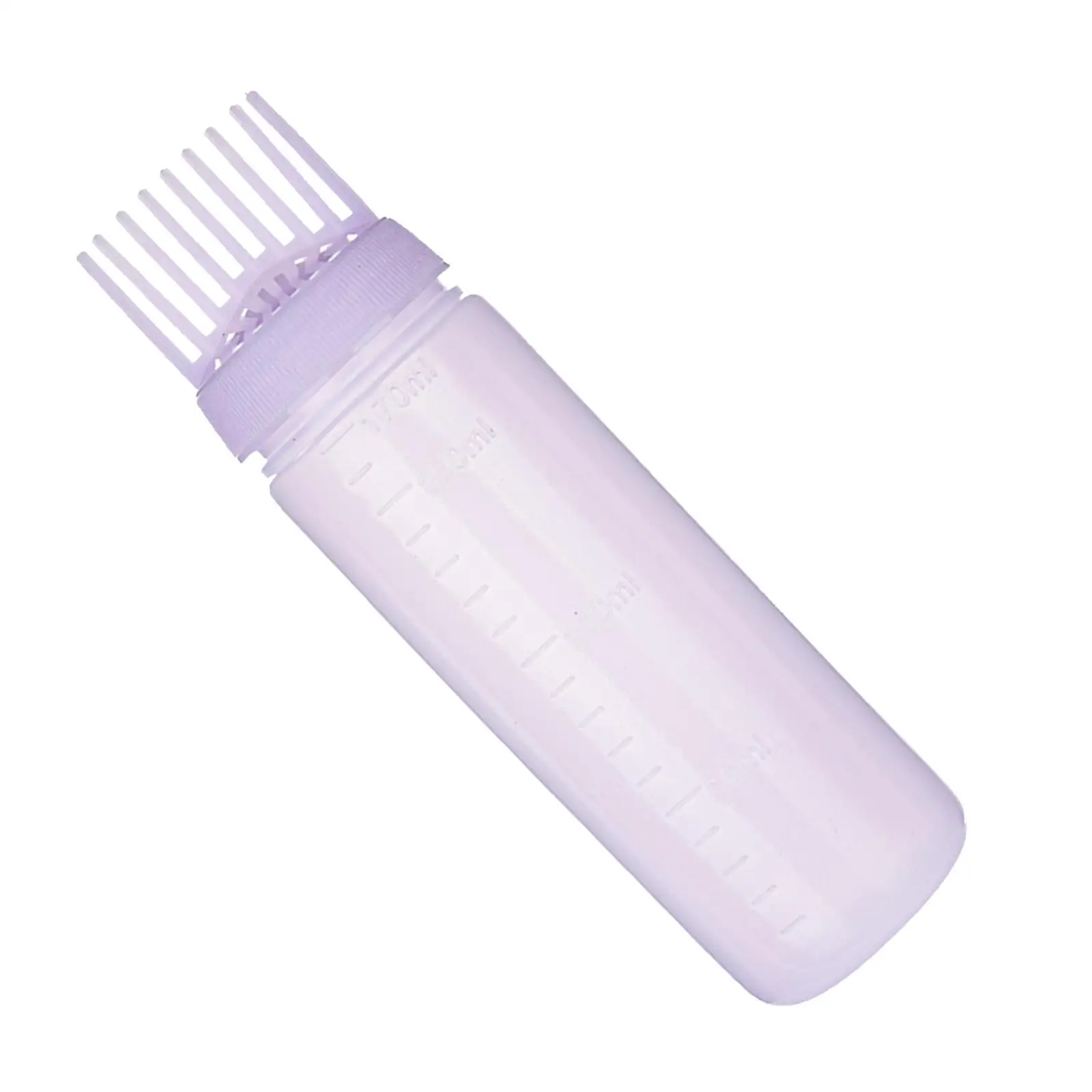 Hair Color Applicator Bottle, Natural with Straight Dispensing Tip, Black -  10252 | Qosmedix