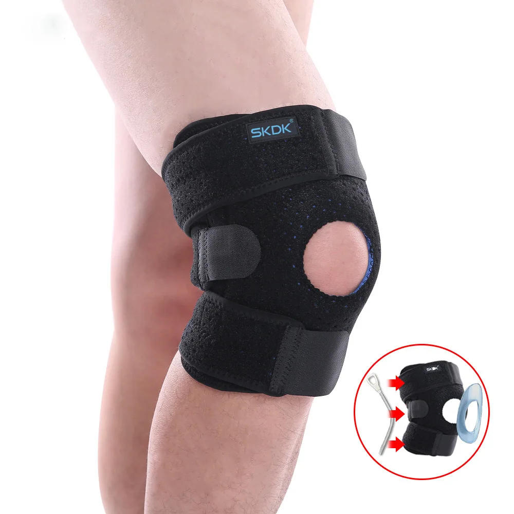 

Sports Fitness Knee Pads for Men Volleyball Basketball Knee Brace Pads Climbing Knee Compression Sleeve Running Protective Gear