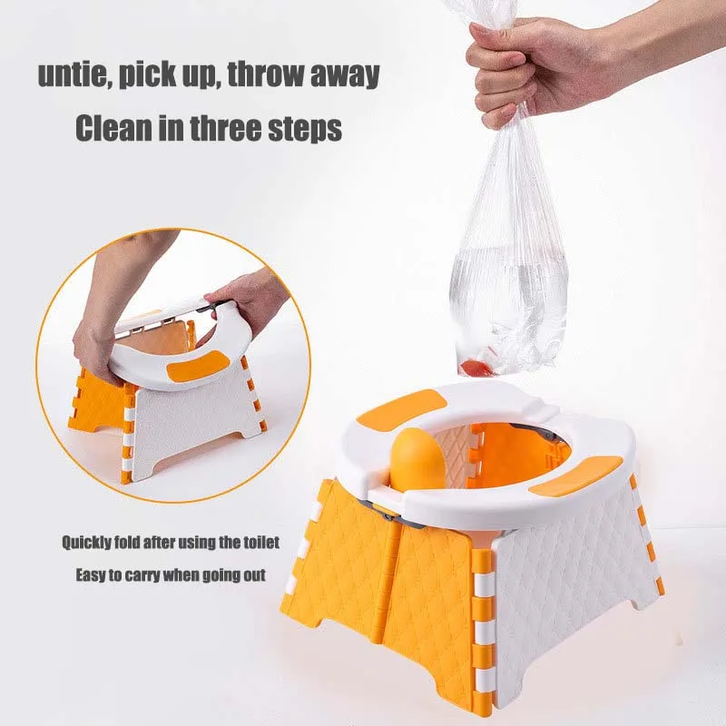Portable Potty Child Urinal Children's Pot Car Travel Potty for Children Potty Training Toilet for Kids Toilet Pot Toilet Seat 5