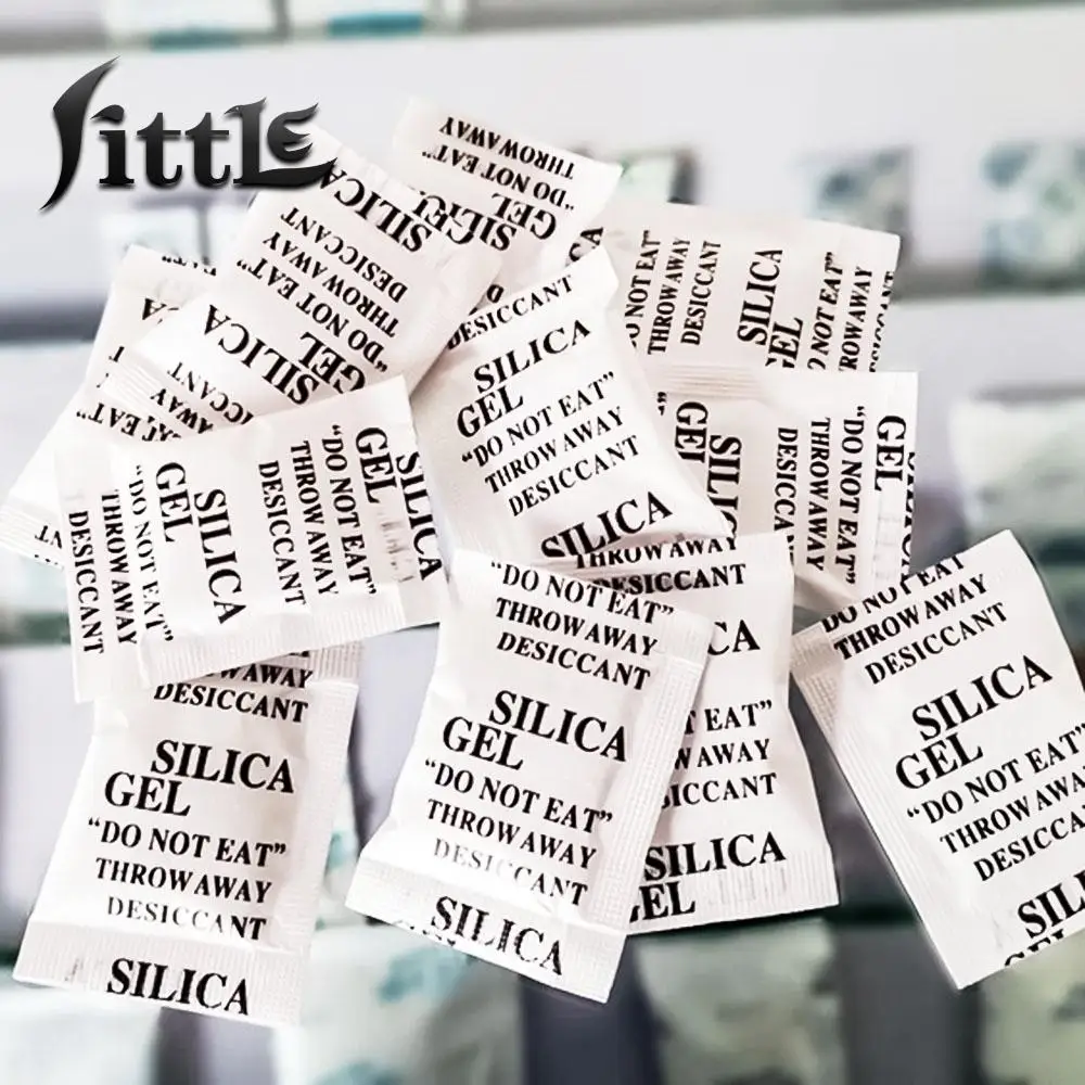 New 50/100Pcs Silica Gel Sachets Desiccant Pouches Drypack Ship Drier Moisture  Absorber Silica Gel Packet