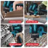 LYUWO 1/4 Inch Brushless Electric Screwdriver 20+1 High Torque Variable Speed Cordless Drill Power Tool For Makita 18V Battery 3