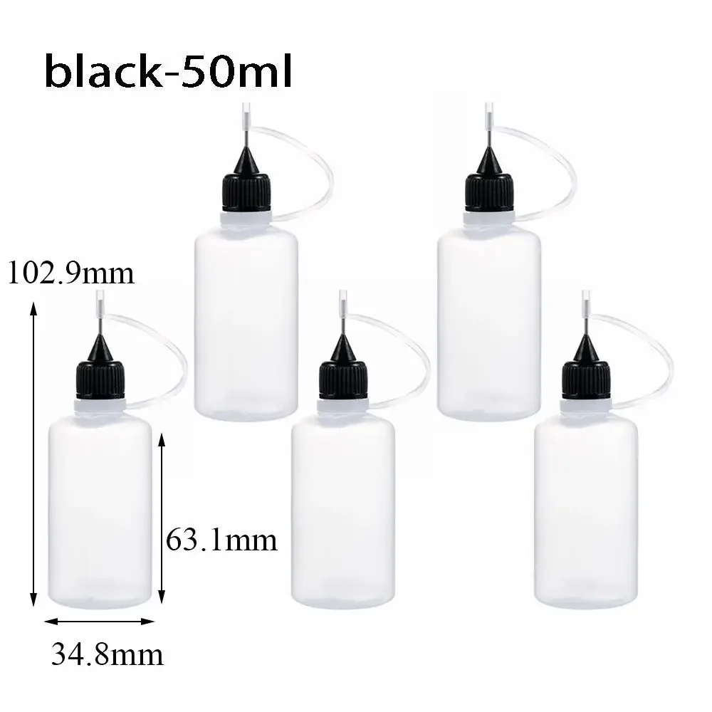 Reusable Precision Tip Glue Applicator Bottle for Paper Quilling and Crafting