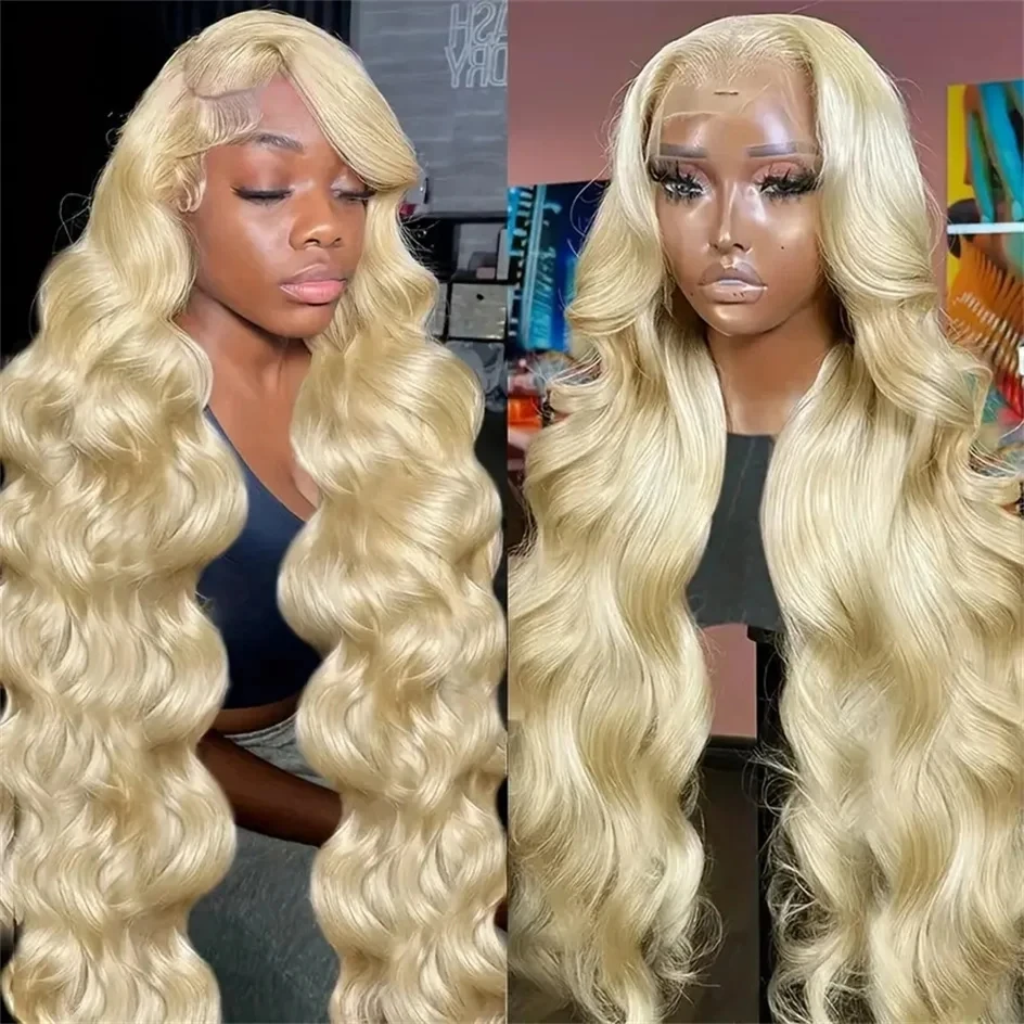 

613 blonde lace frontal wig body wave 13x6 hd lace front human hair wig 13x4 brazilian remy wigs for women choice