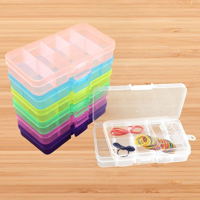 Large Transparent Organizer Plastic Box  Bead Container Organizer Large  Beads - 1pc - Aliexpress