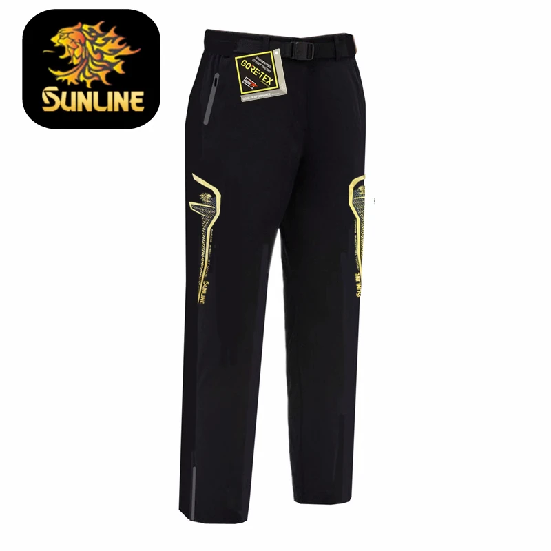 Sunline Fishing Pants Summer Waterproof 3layer Laminated Adhesive Breathable Durable Adjustable Waist