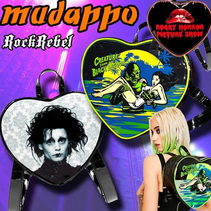 

Gothic Backpacks For Women Y2K Rockrebels Punk Bag Female Goth Rock Rebels Bag Cosplay Skull Backpack Gift For Girls