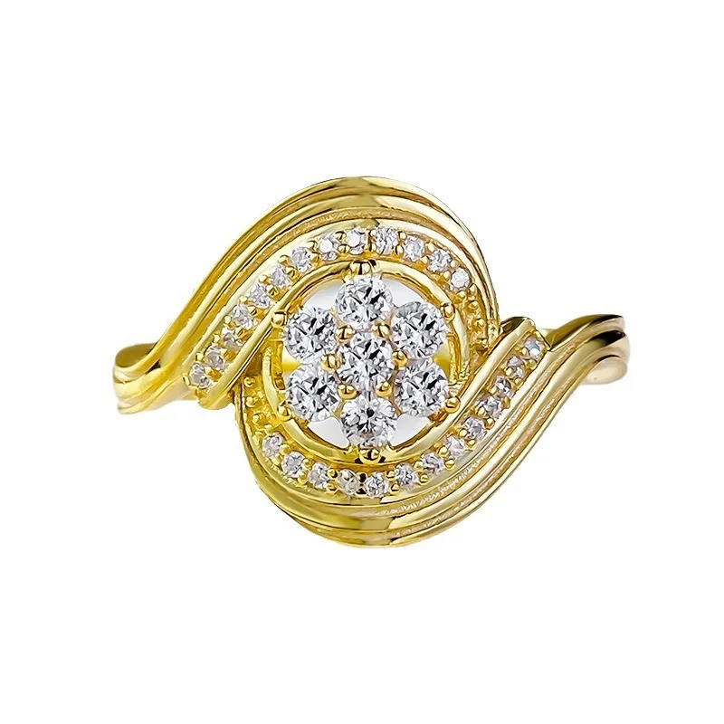 

Серебряное кольцо S925 с изображением старых денег и ветра, модное Оригинальное Универсальное кольцо с инкрустацией из циркония, эксклюзивное ювелирное изделие для женщин