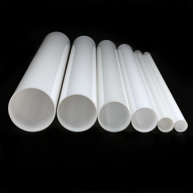 Acrylic Tube PMMA Pipe 50cm OD 16-70mm Milk White For Home Garden Lampshade Aquarium Accessories DIY