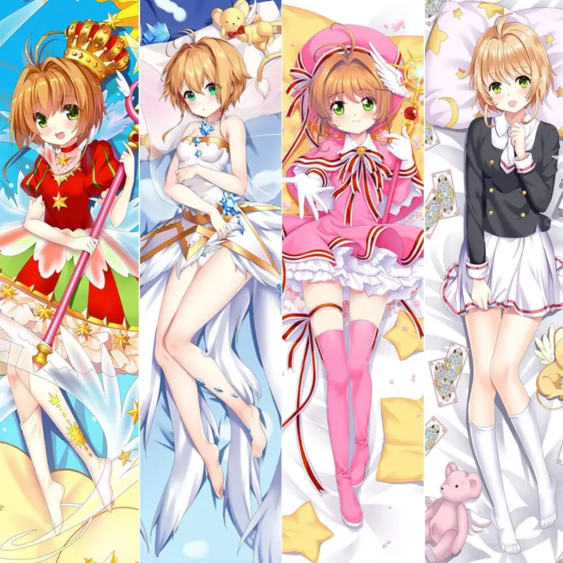 

Card Captor Sakura Hugging Body Pillow Case Anime Dakimakura Otaku Waifu Cosplay Pillowcase Double-sided Manga Custom Long Cover