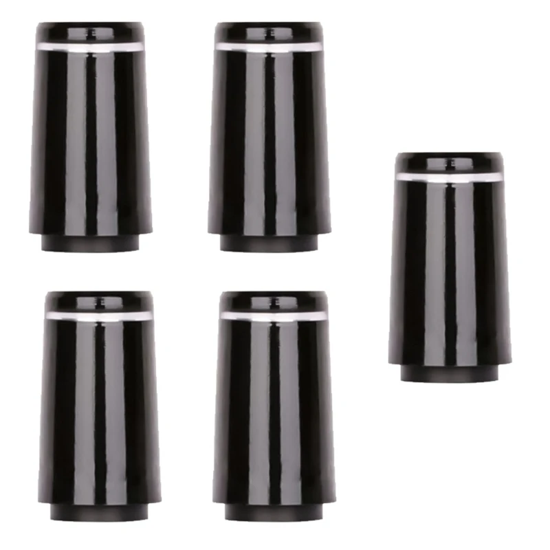Set of 5Pcs Golfs Club Sleeve Golfs Cover Golfs Club Ferrules Golfs Ferrules Golfs Accessories Golfs Ferrules for Iron 4