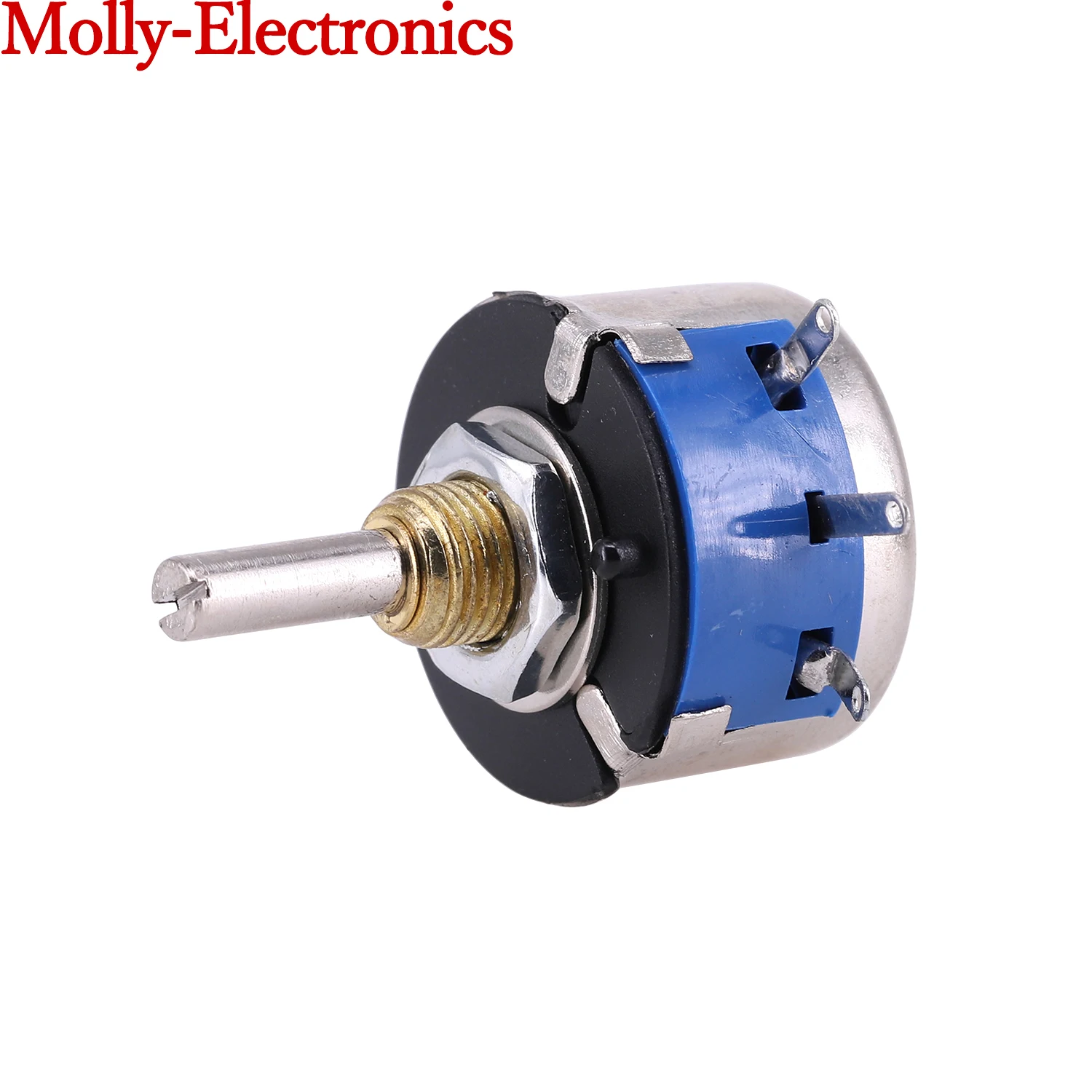 1PC Single-Turn Wirewound Potentionmeter WX14-12 3W 470Ohm 100Ohm 1K 2.2K 4.7K Balance Potentiometer
