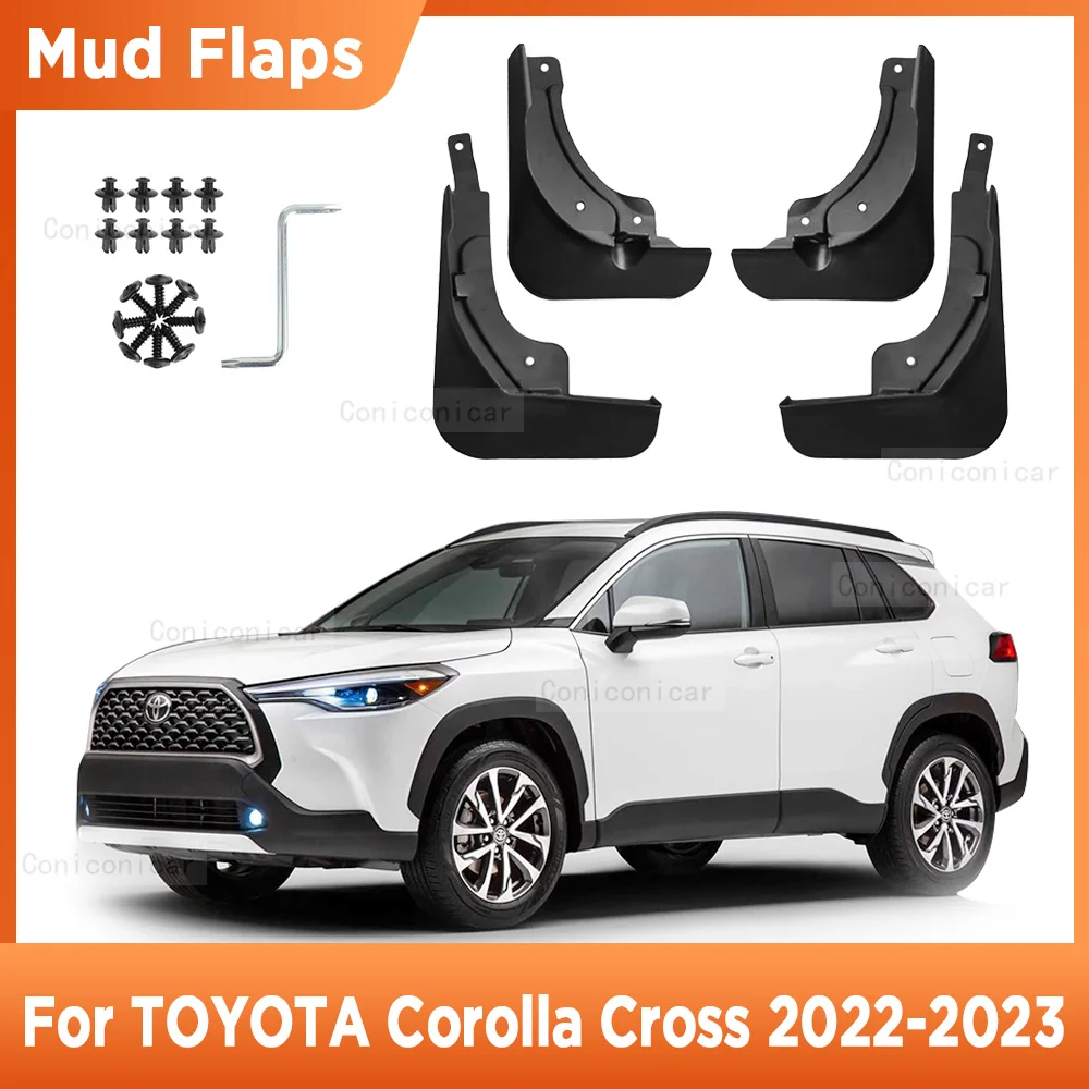 

4 шт., брызговики для TOYOTA Corolla Cross 2022 2023