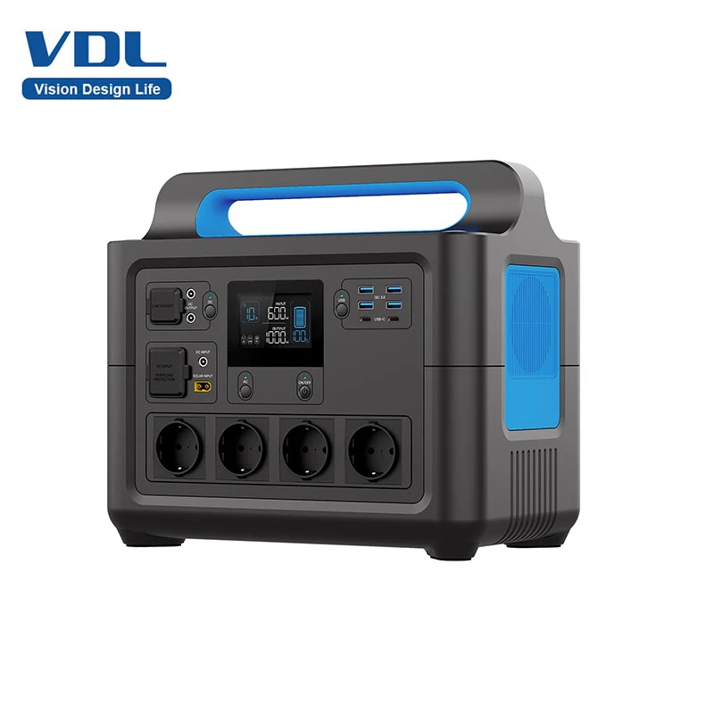 VDL HS1500 Portable Power Station 1228Wh/1500W, Pure Sinewave AC