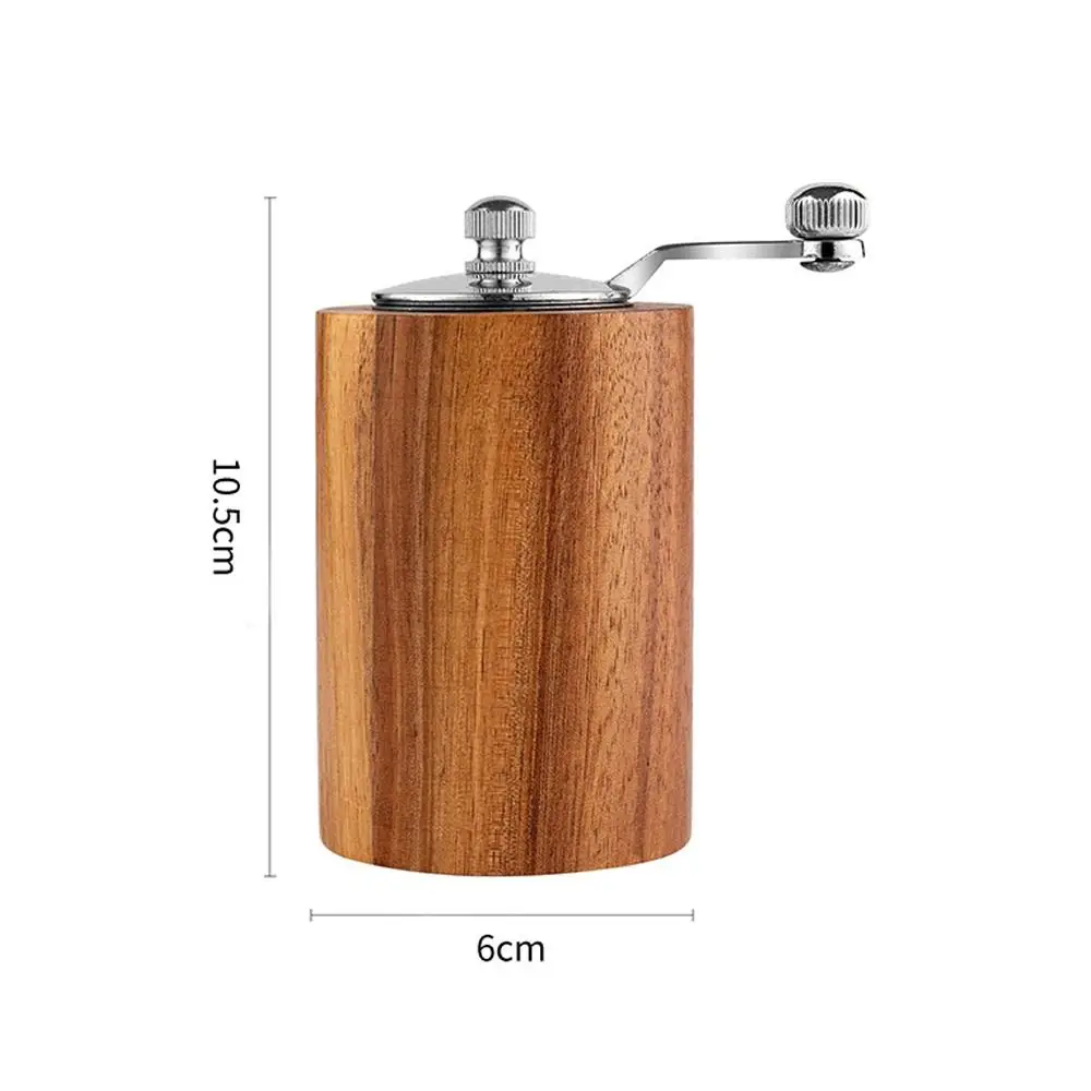 Salt And Pepper Grinder Nut Spice Grinder Pepper Grinder Herb Spice Grinder Manual Salt & Pepper Grinder Set Wooden Shaker Wooden Spice Mill
