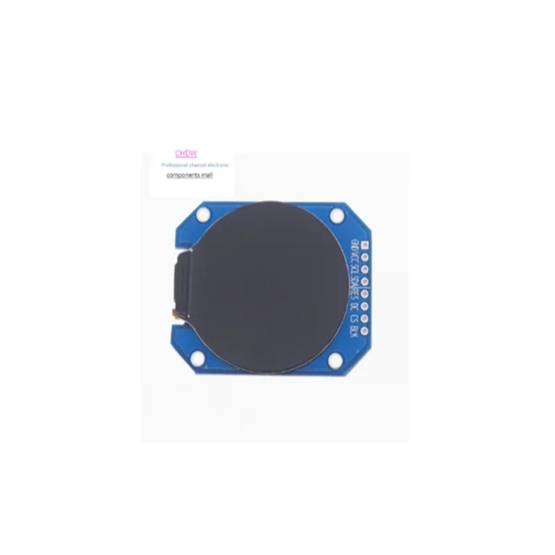 1.28-inch round screen TFT module 240x240 high-definition IPS full angle LCD display screen full color RGB Square board without