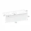 Comb Holder Organizer Acrylic Storage Shelf Clear Transparent Wall-Mounted Hair Brushes Rack Bathroom Accessories Home Shelves 6
