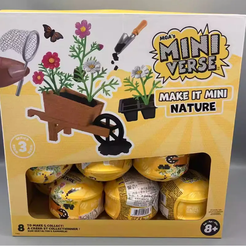 Miniverse Make It Mini Nature Series 3 DIY Miniature Mystery Box Collectible Figures Ornaments