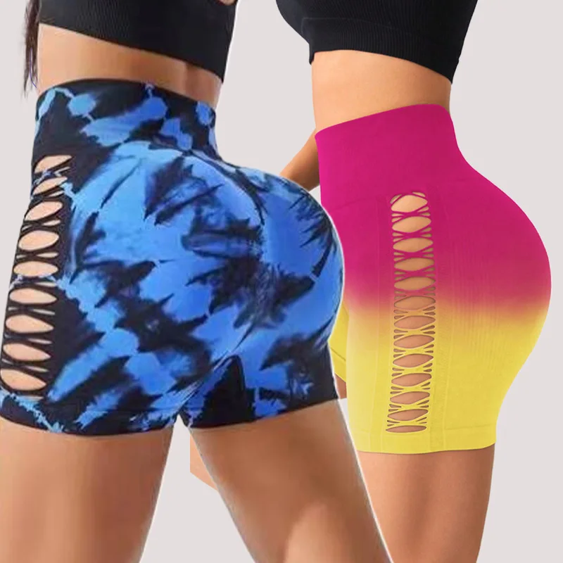 2024 Summer Elegant Fashion Harajuku Slim Fit Female Clothes Loose Casual All Match Sports Pants Hollow Out Gradient Trousers