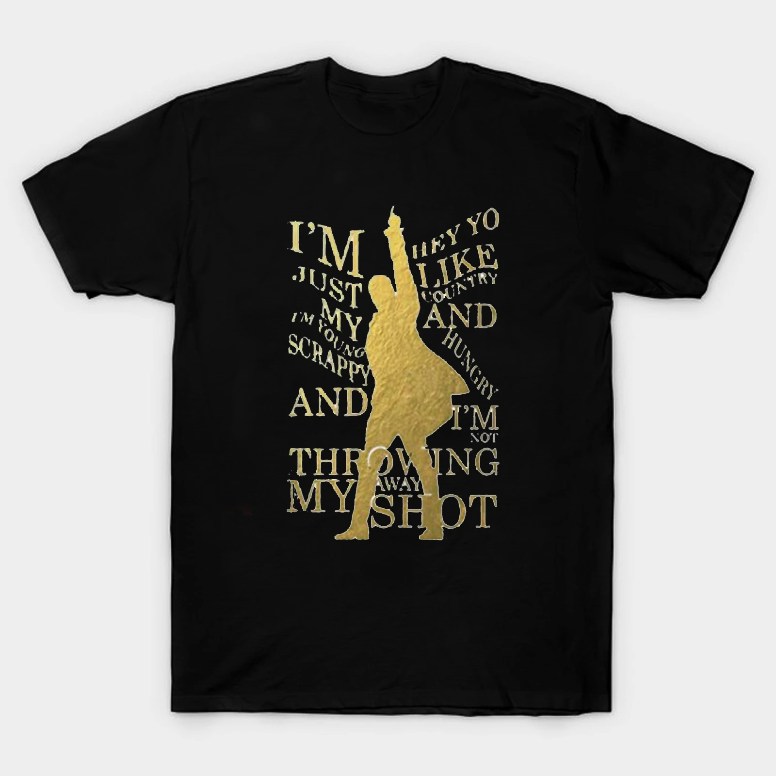 

American Musical Alexander Hamilton Mens T Shirt. New 100% Cotton Short Sleeve O-Neck Womens T-shirt Casual Clothing Top