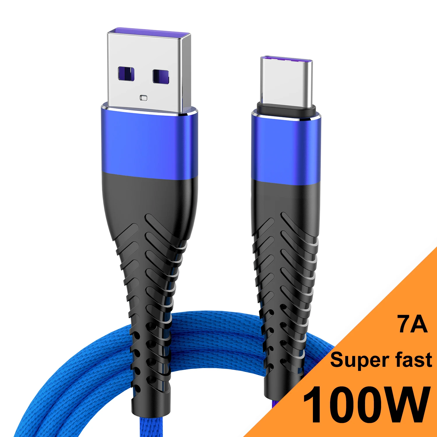 ตัวเลือกสินค้า สายชาร์จ USB Type-C เร็วแรง 100W สำหรับมือถือและแท็บเล็ต