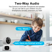4MP Dual Lens PTZ Wifi  Baby Monitor Camera