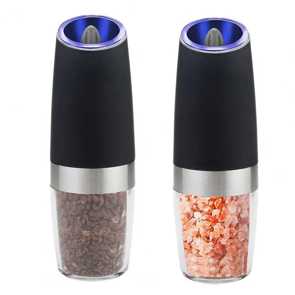 2Pcs150mlPepperGrindersStainlessSteelAdjustThicknessSalt