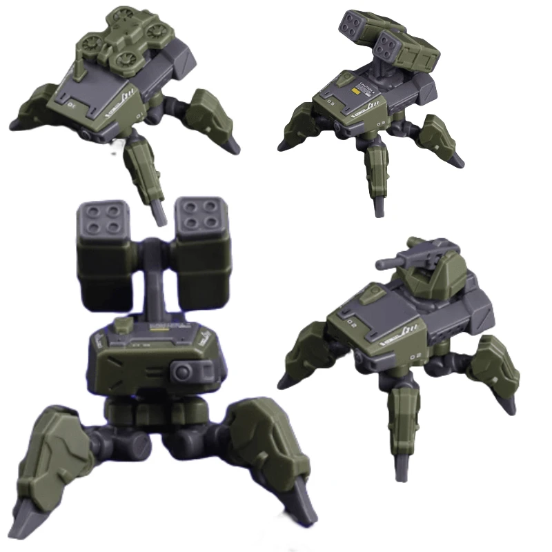 

Super Cavalry MAC18 Tarantula Squad 1/144 Scale 3Pcs/set Assembly Model Action Robot Toy Collection Model Hobby Gift