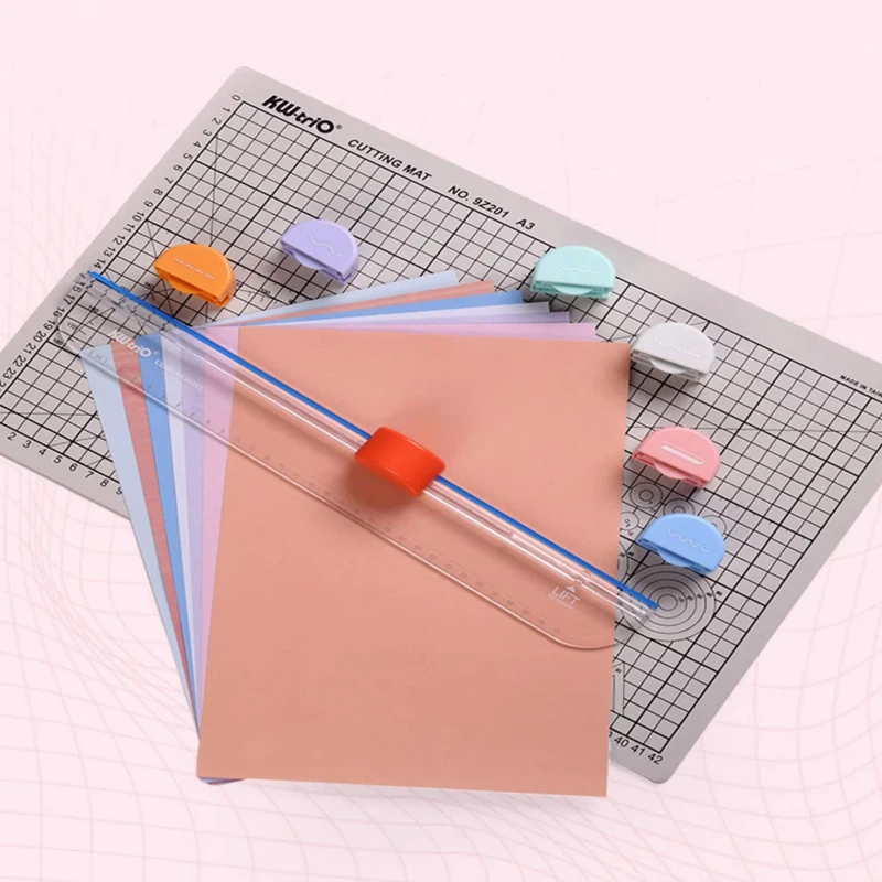 A4/B5/B6 Precision Paper Photo Trimmers Cutter Scrapbook Trimmer Lightweight Cutting Mat Machine